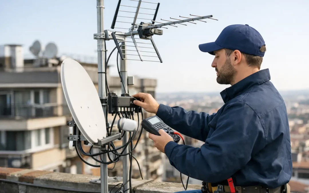 Reparación de antena comunitaria: qué revisar
