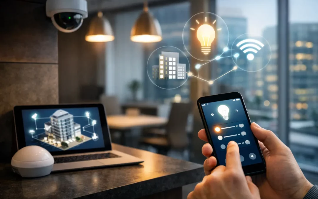 Cómo automatizar la iluminación en edificios