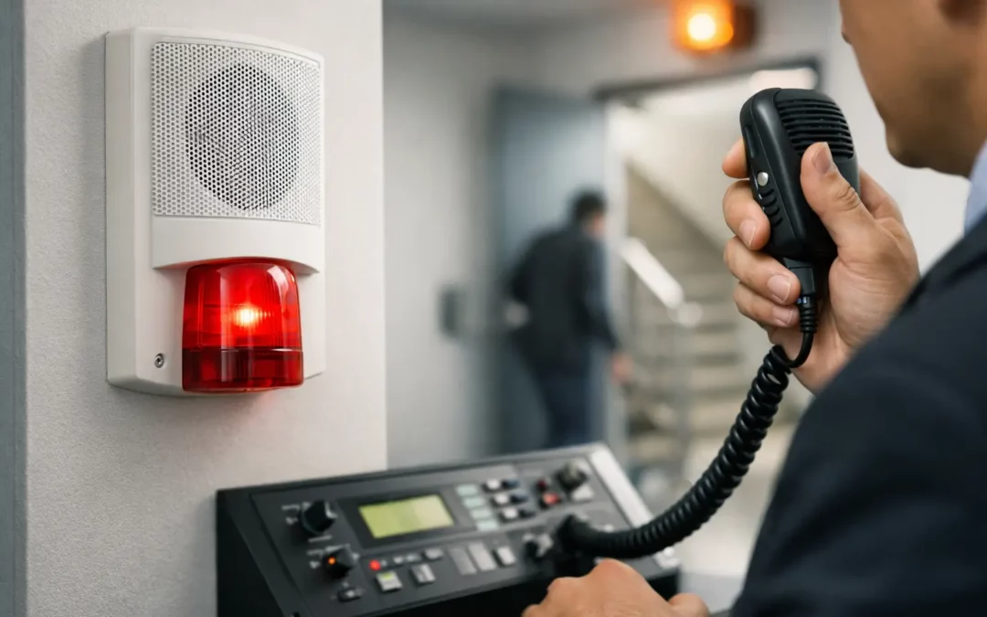 Normativa de megafonía de emergencia en edificios